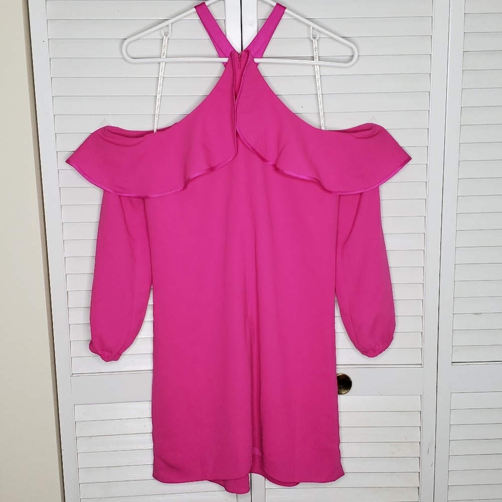 Lilly Pulitzer NWT Pink Abrielle Dress, Size 0 - Picture 3 of 8